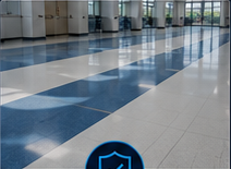 Commercial floor maintenance example